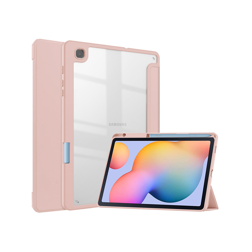 Чохол до планшета BeCover Soft Edge Stylus Mount Samsung Tab S6 Lite (2024) 10.4" P620/P625/P627 Rose Gold (710840)