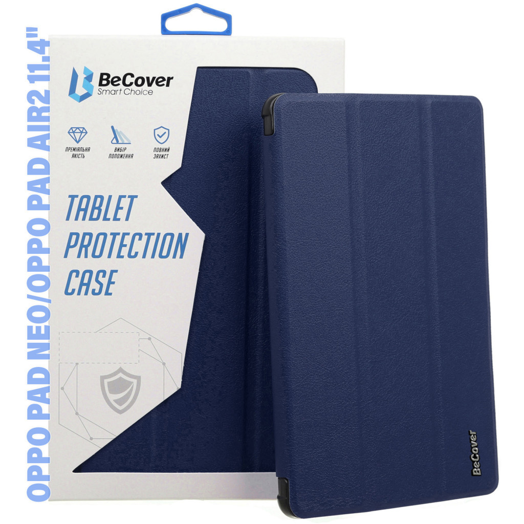 Чохол до планшета BeCover Smart Case Oppo Pad Neo (OPD2302)/ Oppo Pad Air2 11.4" Deep Blue (710742)