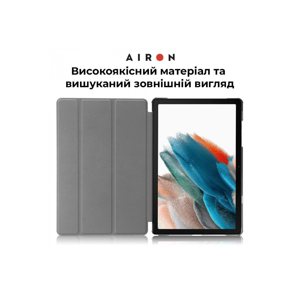 Чохол до планшета AirOn Premium Samsung Galaxy Tab A9 8.7'' 2023 + Film (4822352781103)