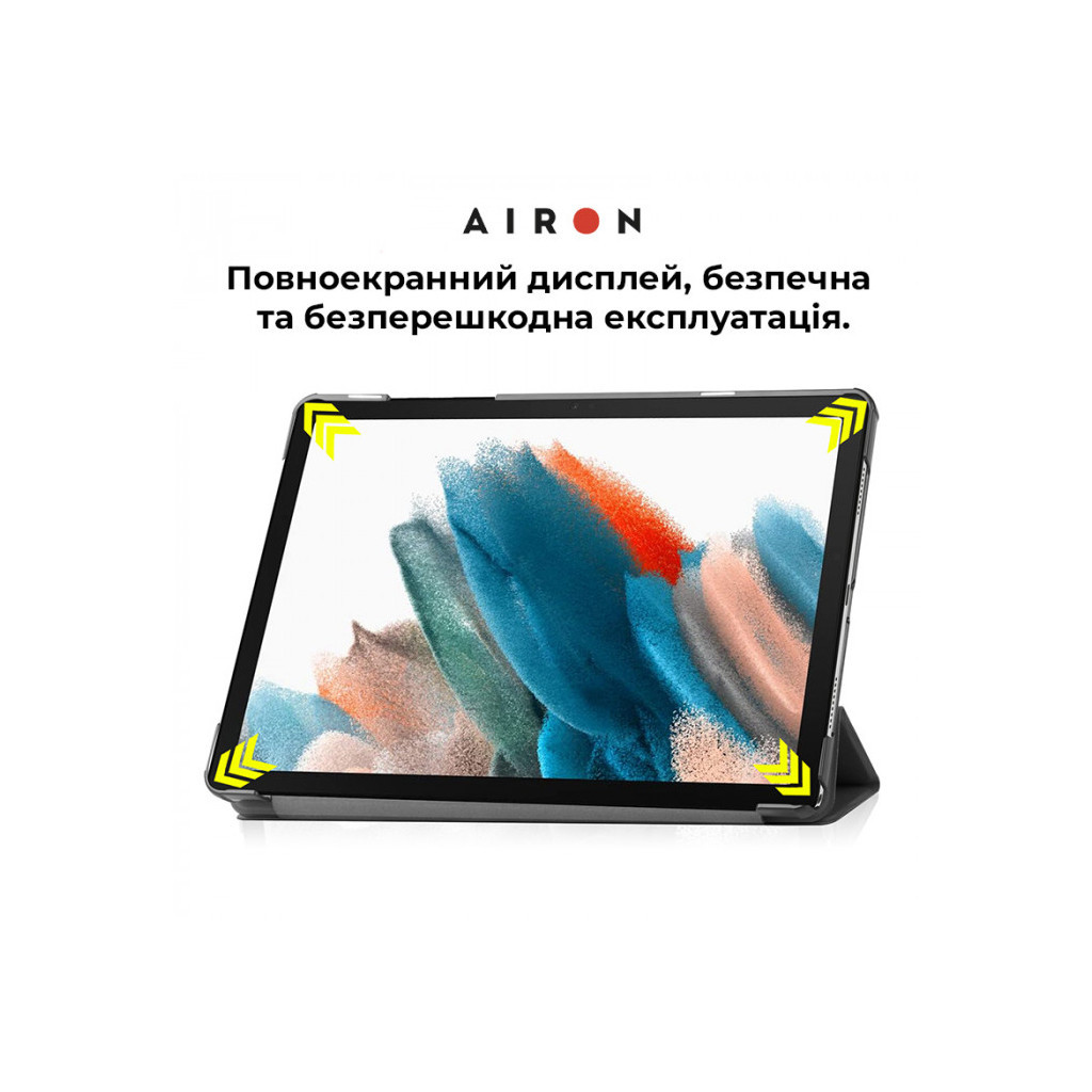 Чохол до планшета AirOn Premium Samsung Galaxy Tab A9 8.7'' 2023 + Film (4822352781103)