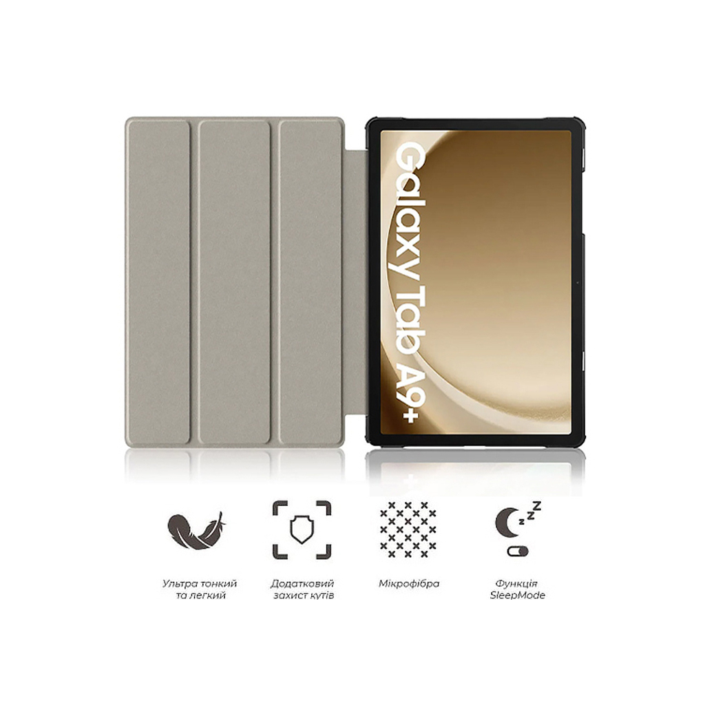Чохол до планшета BeCover Smart Case Samsung Tab A9 Plus SM-X210/SM-X215/SM-X216 11.0" Dark Green (710307)