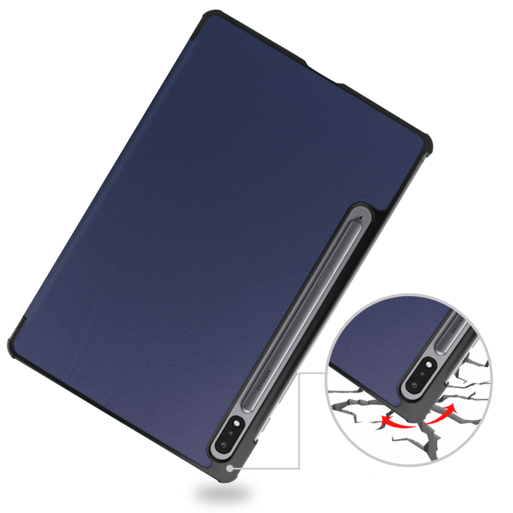 Чохол до планшета BeCover Smart Case Samsung Tab S9 (SM-X710/SM-X716)/S9 FE (SM-X510/SM-X516B) 11.0" Deep Blue (709891)