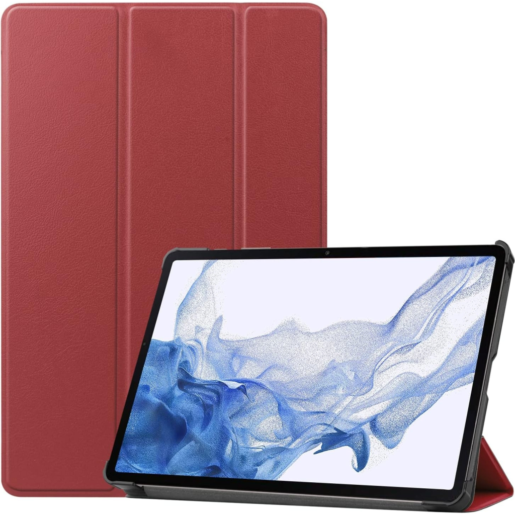 Чохол до планшета BeCover Smart Case Samsung Tab S9 (SM-X710/SM-X716)/S9 FE (SM-X510/SM-X516B) 11.0" Red Wine (709893)