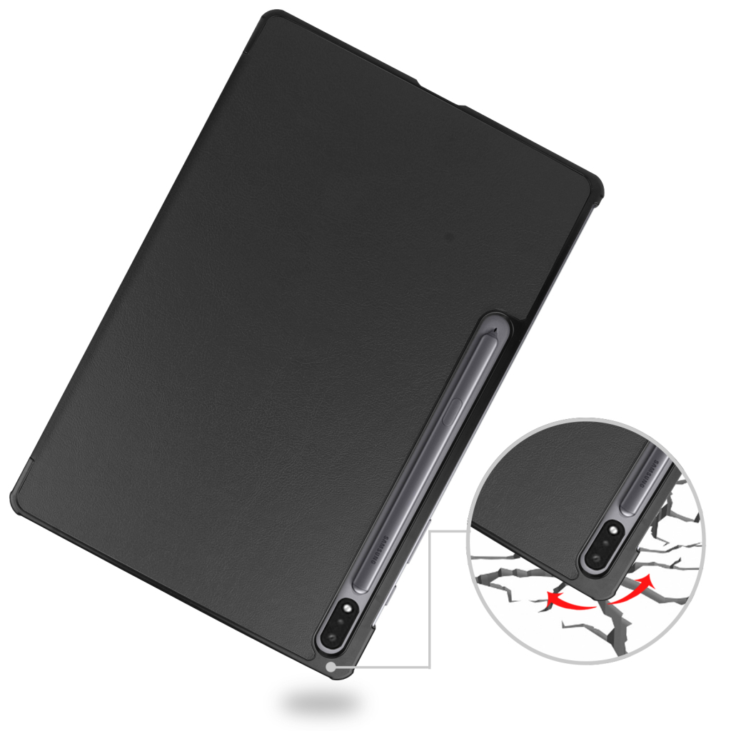 Чохол до планшета BeCover Smart Case Samsung Tab S9 Plus (SM-X810/SM-X816)/S9 FE Plus (SM-X610/SM-X616) 12.4" Black (709895)