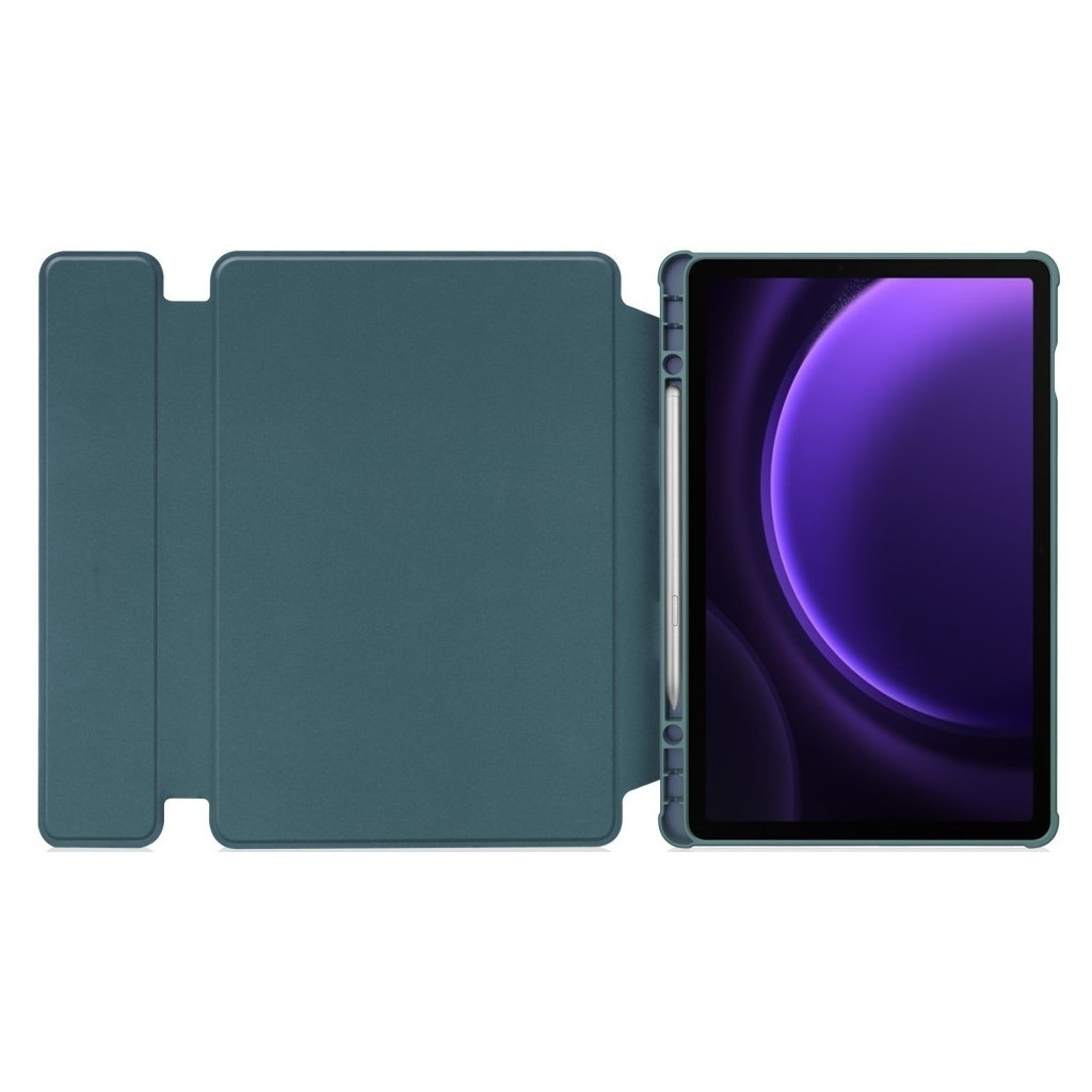 Чохол до планшета BeCover 360° Rotatable Samsung Tab S9 (SM-X710/SM-X716)/S9 FE (SM-X510/SM-X516B) 11.0" Dark Green (710434)