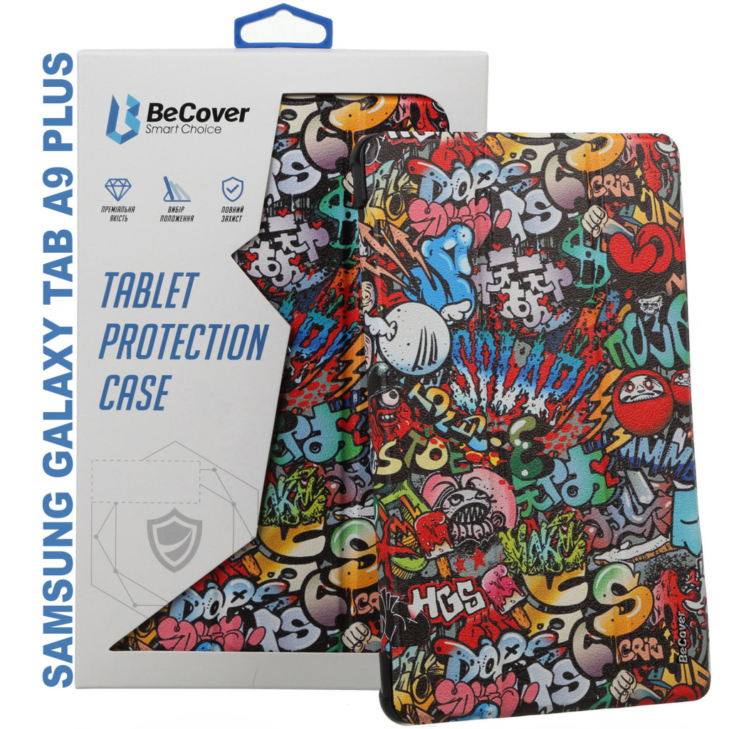 Чохол до планшета BeCover Flexible TPU Mate Samsung Tab A9 Plus SM-X210/SM-X215/SM-X216 11.0" Graffiti (710348)