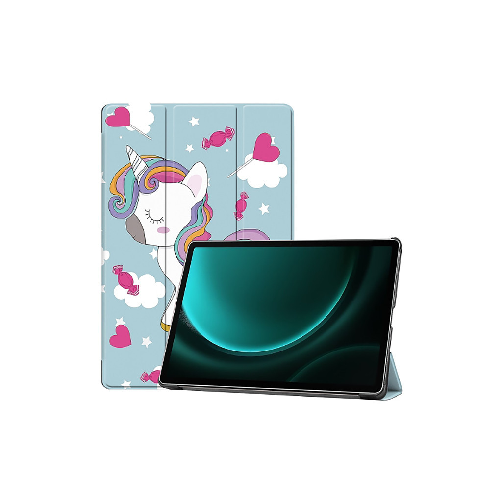 Чохол до планшета BeCover Smart Case Samsung Tab S9 Plus (SM-X810/SM-X816)/S9 FE Plus (SM-X610/SM-X616) 12.4" Unicorn (710385)