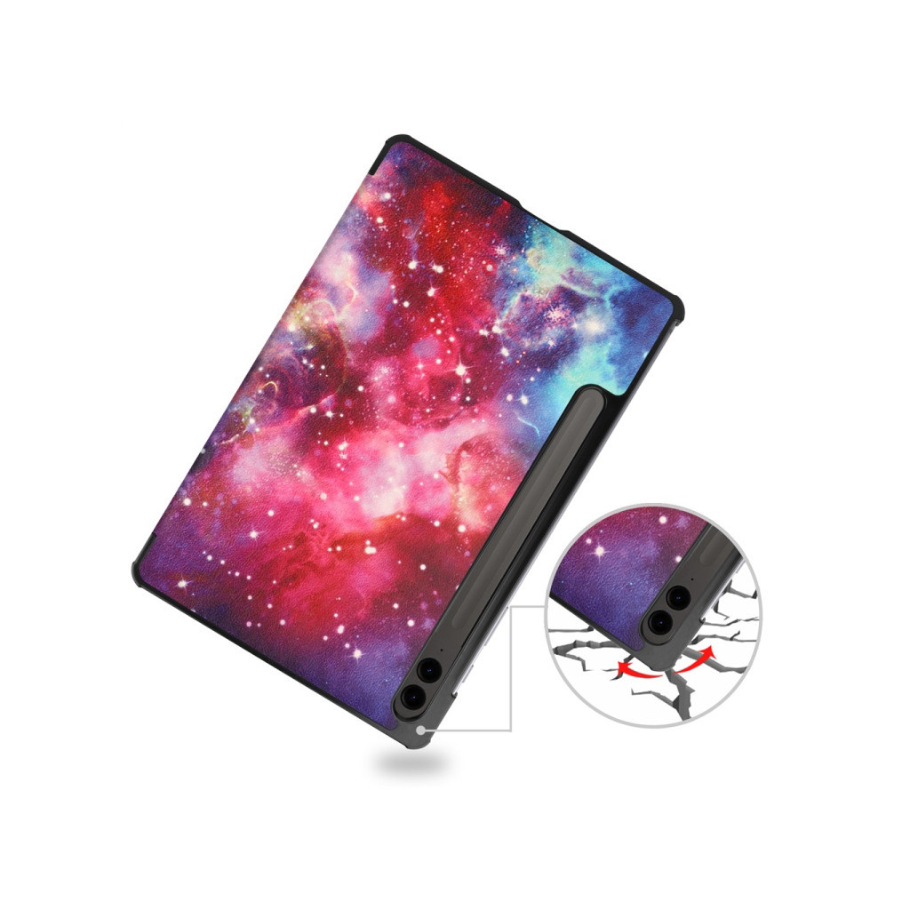 Чохол до планшета BeCover Smart Case Samsung Tab S9 Plus (SM-X810/SM-X816)/S9 FE Plus (SM-X610/SM-X616) 12.4" Space (710382)