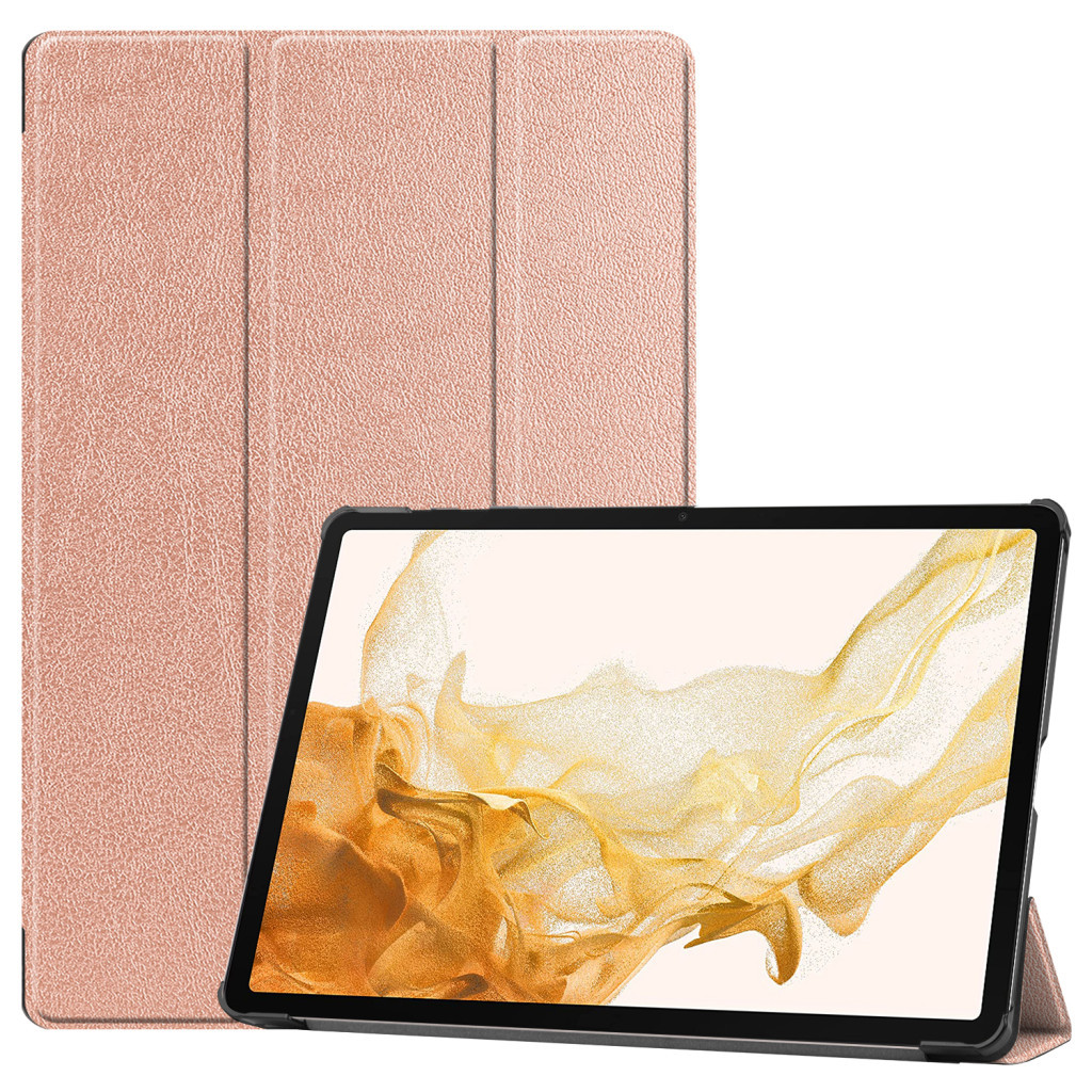 Чохол до планшета BeCover Smart Case Samsung Tab S9 Plus (SM-X810/SM-X816)/S9 FE Plus (SM-X610/SM-X616) 12.4" Rose Gold (710326)