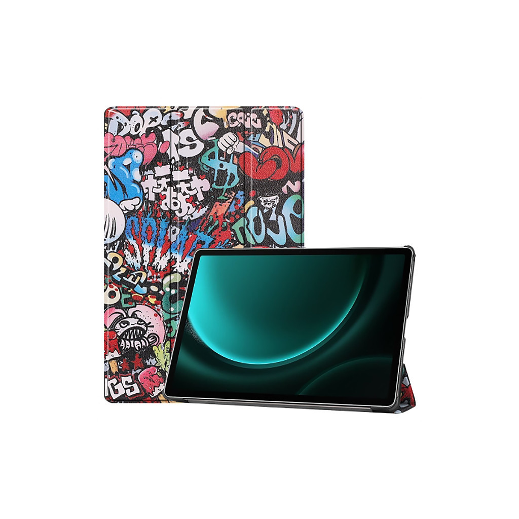 Чохол до планшета BeCover Smart Case Samsung Tab S9 Plus (SM-X810/SM-X816)/S9 FE Plus (SM-X610/SM-X616) 12.4" Graffiti (710377)