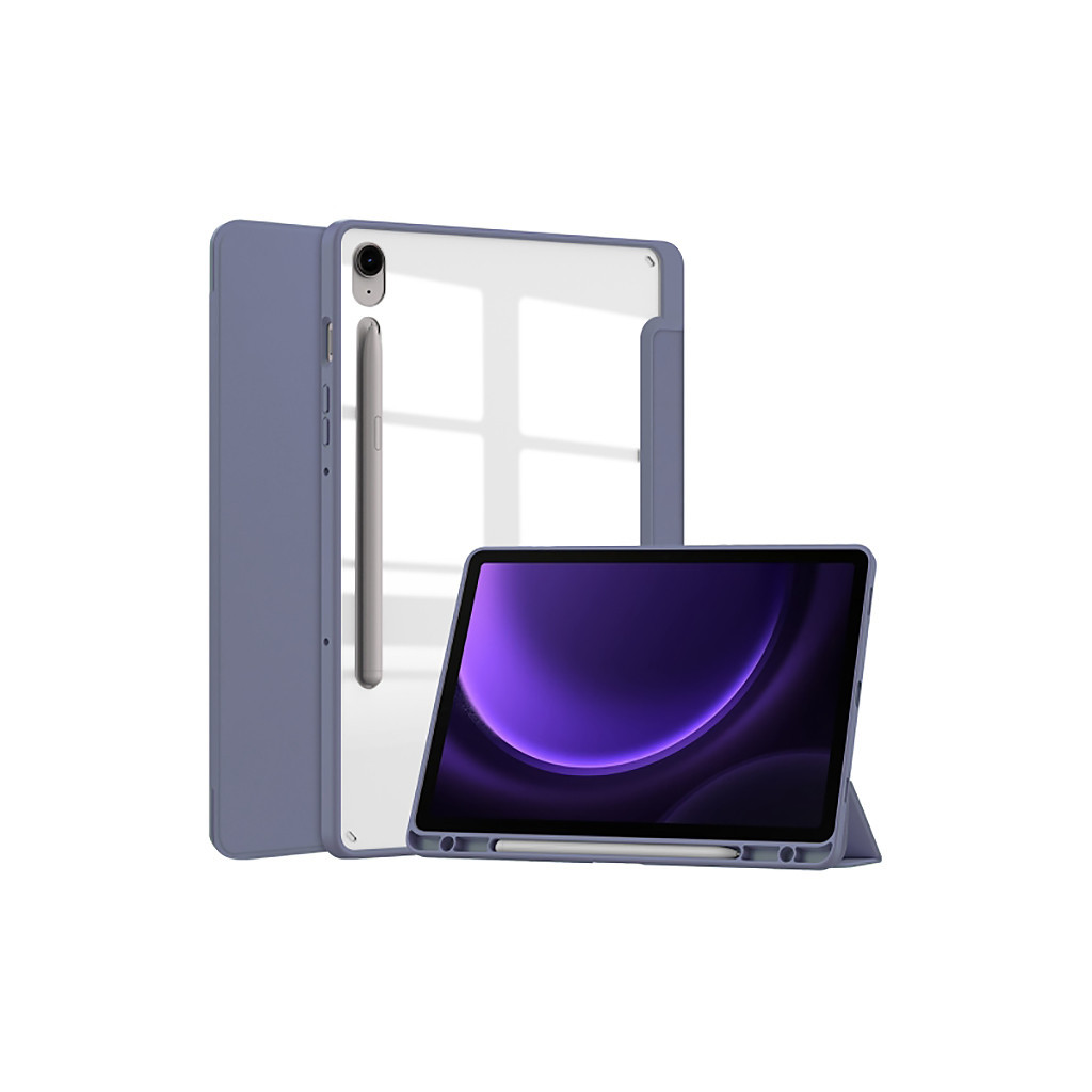 Чохол до планшета BeCover Soft Edge stylus holder Samsung Tab S9 (SM-X710/SM-X716)/S9 FE (SM-X510/SM-X516B) 11.0" Purple (710443)