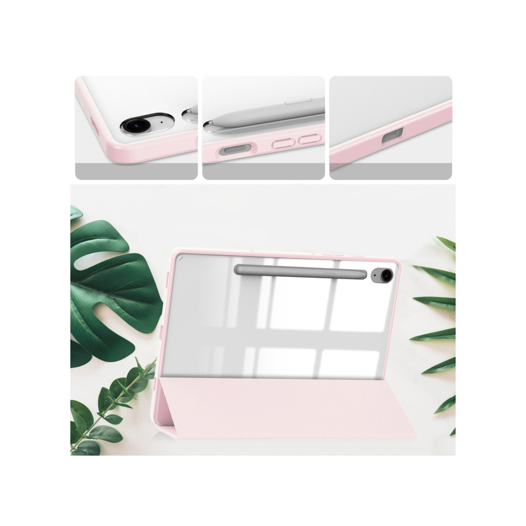 Чохол до планшета BeCover Soft Edge stylus holder Samsung Tab S9 (SM-X710/SM-X716)/S9 FE (SM-X510/SM-X516B) 11.0" Pink (710442)