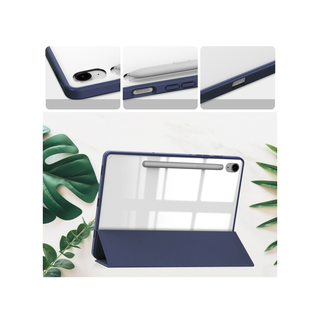 Чохол до планшета BeCover Soft Edge stylus holder Samsung Tab S9 (SM-X710/SM-X716)/S9 FE (SM-X510/SM-X516B) 11.0" Deep Blu (710439)