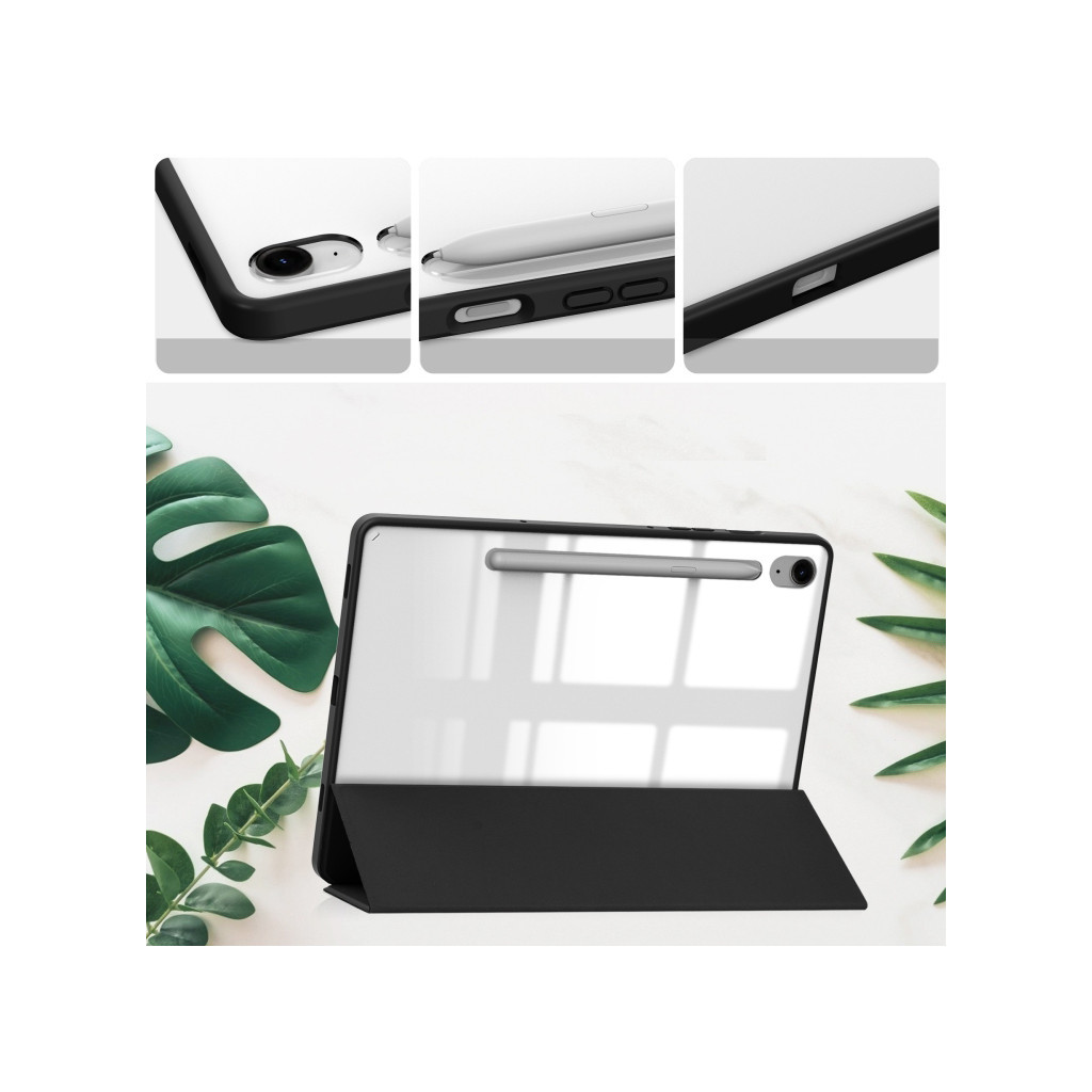 Чохол до планшета BeCover Soft Edge stylus holder Samsung Tab S9 (SM-X710/SM-X716)/S9 FE (SM-X510/SM-X516B) 11.0" Black (710438)