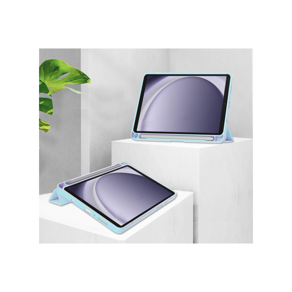 Чохол до планшета BeCover Soft Edge stylus holder Samsung Tab A9 SM-X115 8.7" Light Blue (710358)