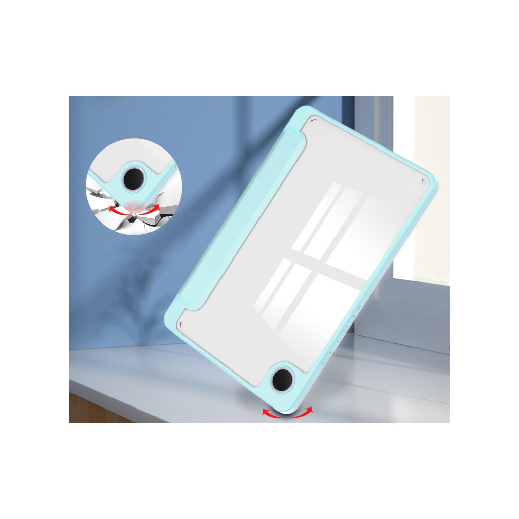 Чохол до планшета BeCover Soft Edge stylus holder Samsung Tab A9 SM-X115 8.7" Light Blue (710358)