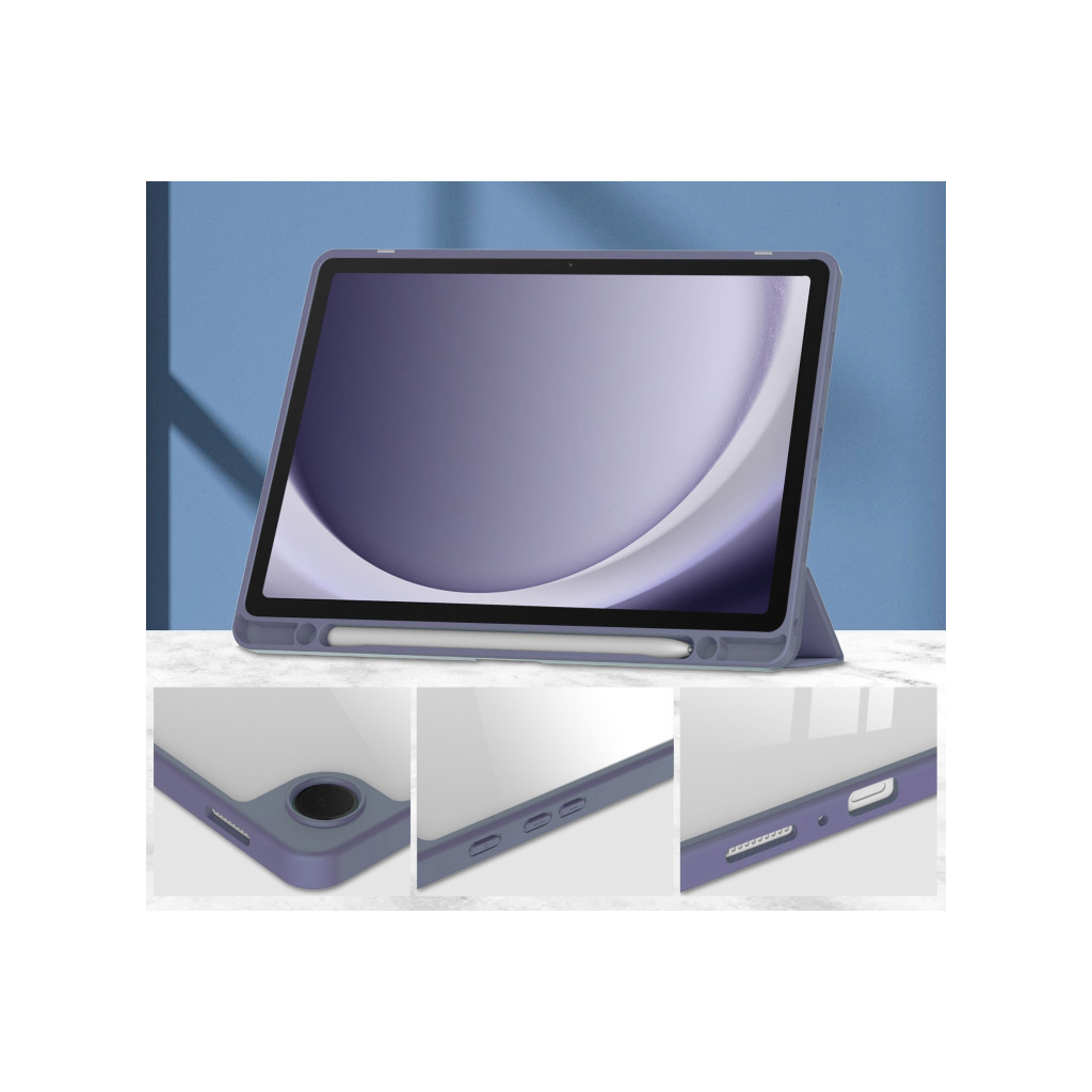 Чохол до планшета BeCover Soft Edge stylus holder Samsung Tab A9 Plus SM-X210/SM-X215/SM-X216 11.0" Purple (710371)