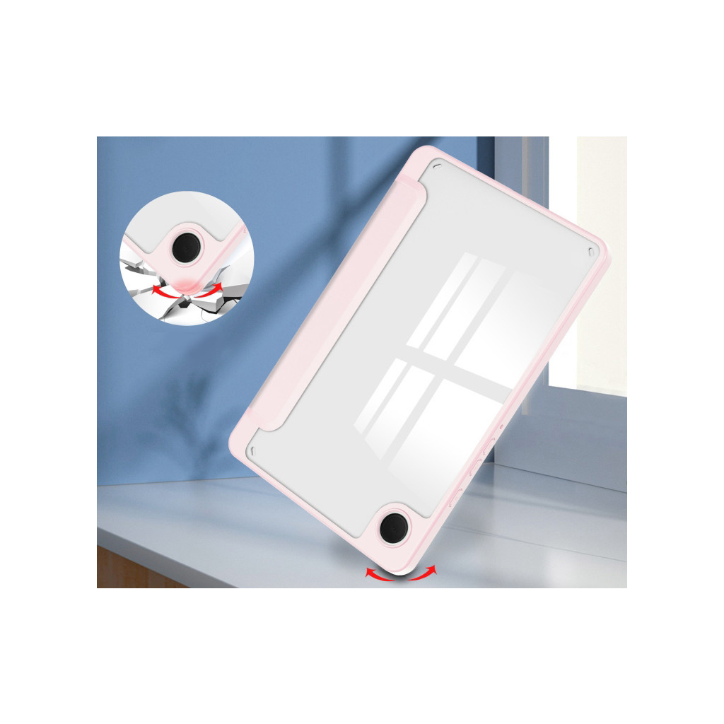 Чохол до планшета BeCover Soft Edge stylus holder Samsung Tab A9 Plus SM-X210/SM-X215/SM-X216 11.0" Pink (710370)