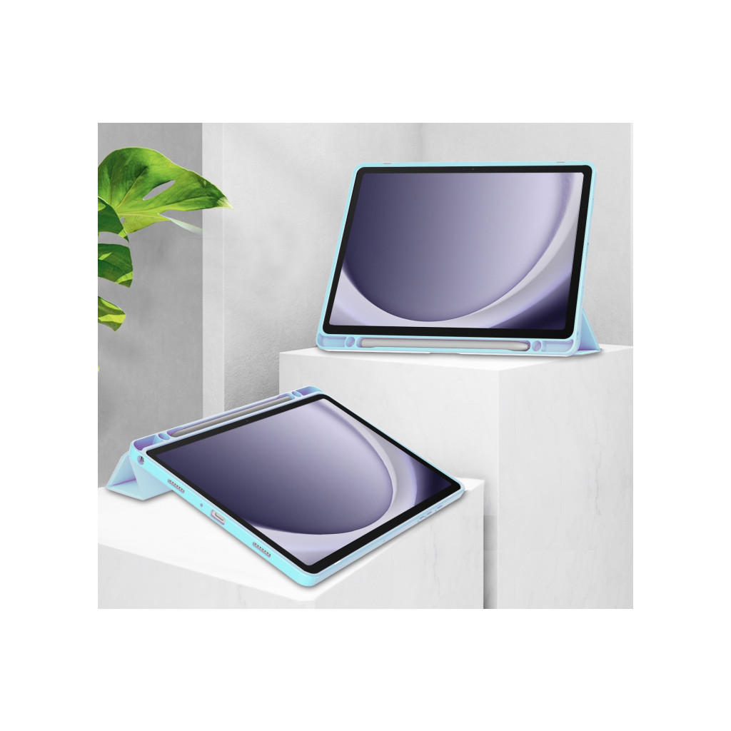 Чохол до планшета BeCover Soft Edge stylus holder Samsung Tab A9 Plus SM-X210/SM-X215/SM-X216 11.0" Light Blue (710369)