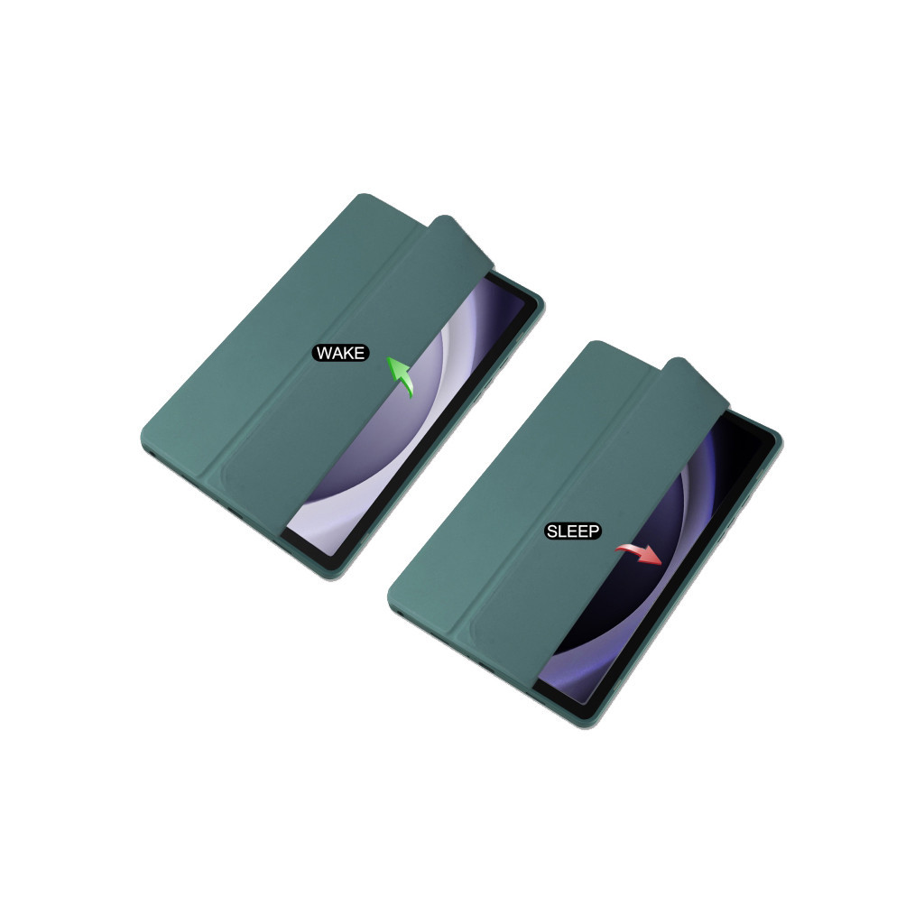 Чохол до планшета BeCover Soft Edge stylus holder Samsung Tab A9 Plus SM-X210/SM-X215/SM-X216 11.0" Dark Green (710368)