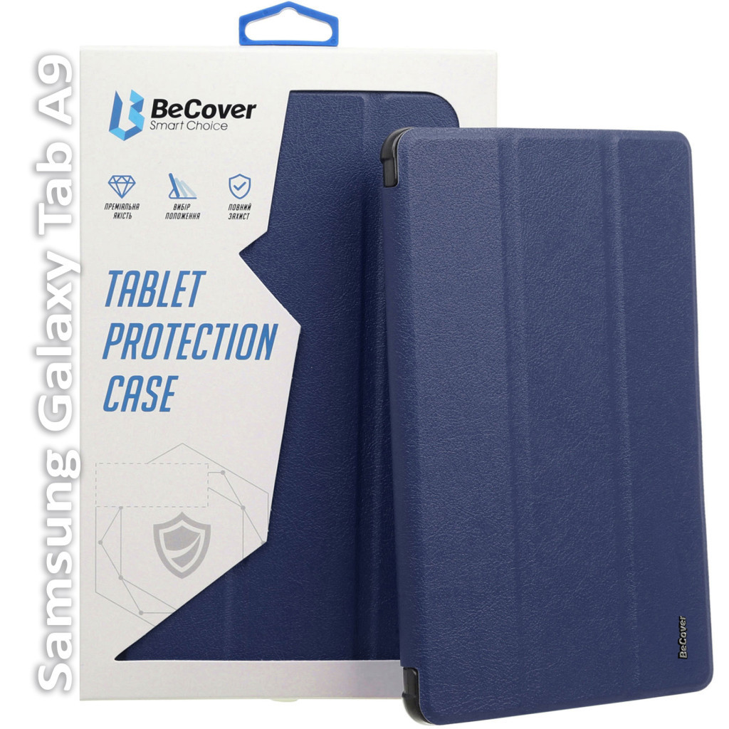 Чохол до планшета BeCover Smart Case Samsung Tab A9 SM-X115 8.7" Deep Blue (709903)