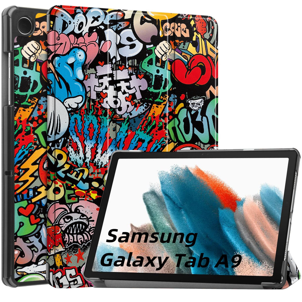 Чохол до планшета BeCover Smart Case Samsung Tab A9 SM-X115 8.7" Graffiti (709914)