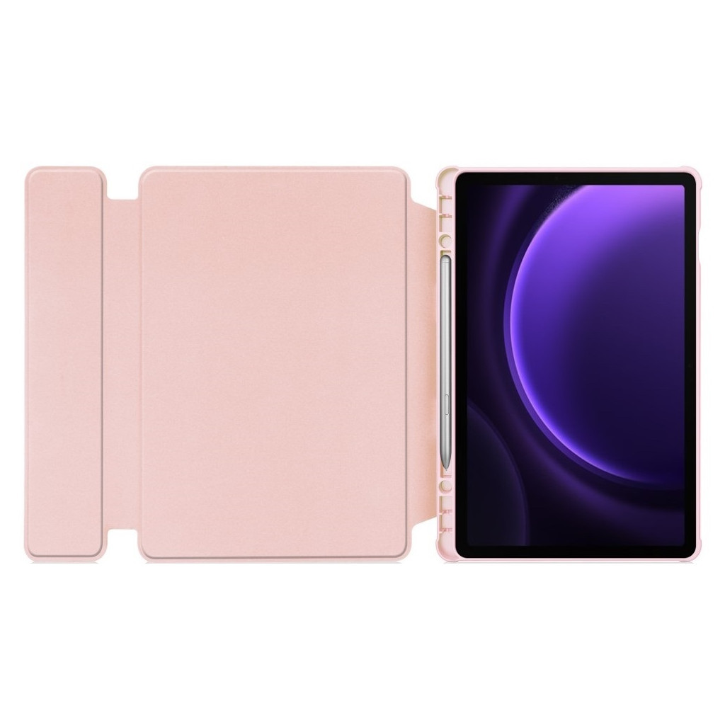 Чохол до планшета BeCover 360° Rotatable Samsung Tab S9 Plus (SM-X810/SM-X816)/S9 FE Plus (SM-X610/SM-X616) 12.4" Pink (710402)