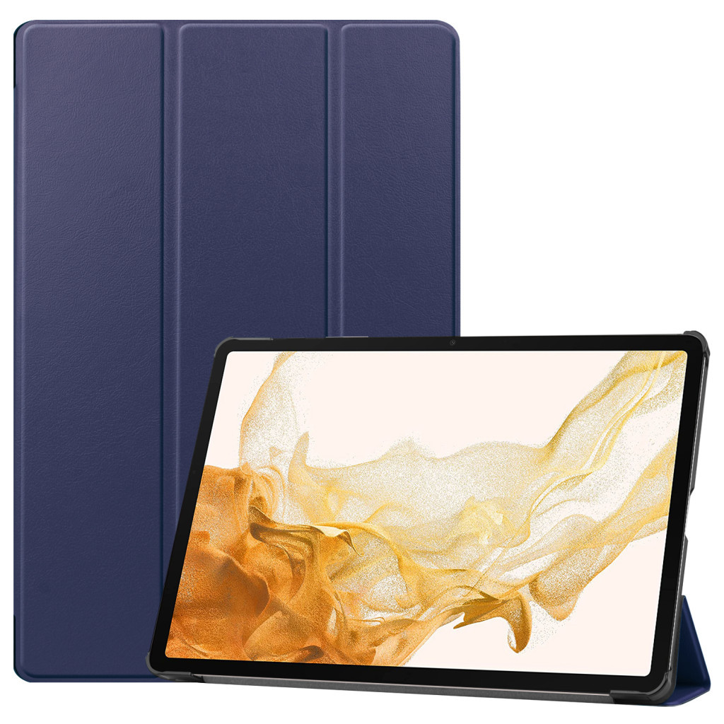 Чохол до планшета BeCover Smart Case Samsung Tab S9 Plus (SM-X810/SM-X816)/S9 FE Plus (SM-X610/SM-X616) 12.4" Deep Blue (710322)