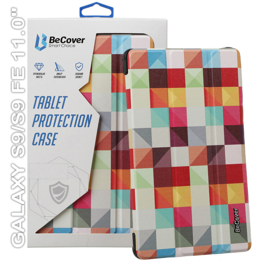 Чохол до планшета BeCover Smart Case Samsung Tab S9 (SM-X710/SM-X716)/S9 FE (SM-X510/SM-X516B) 11.0" Square (710421)