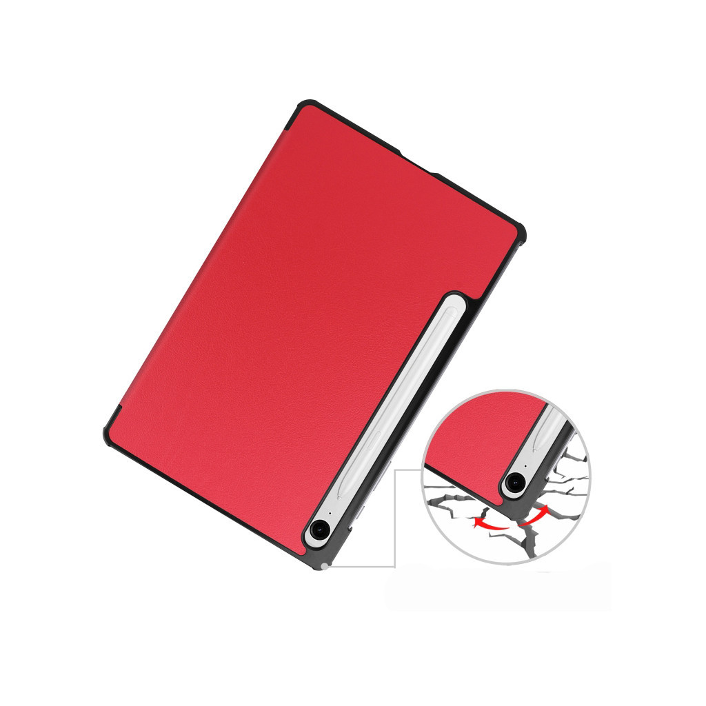 Чохол до планшета BeCover Smart Case Samsung Tab S9 (SM-X710/SM-X716)/S9 FE (SM-X510/SM-X516B) 11.0" Red (710412)