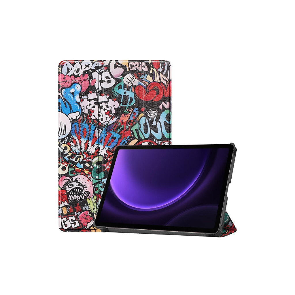 Чохол до планшета BeCover Smart Case Samsung Tab S9 (SM-X710/SM-X716)/S9 FE (SM-X510/SM-X516B) 11.0" Graffiti (710417)