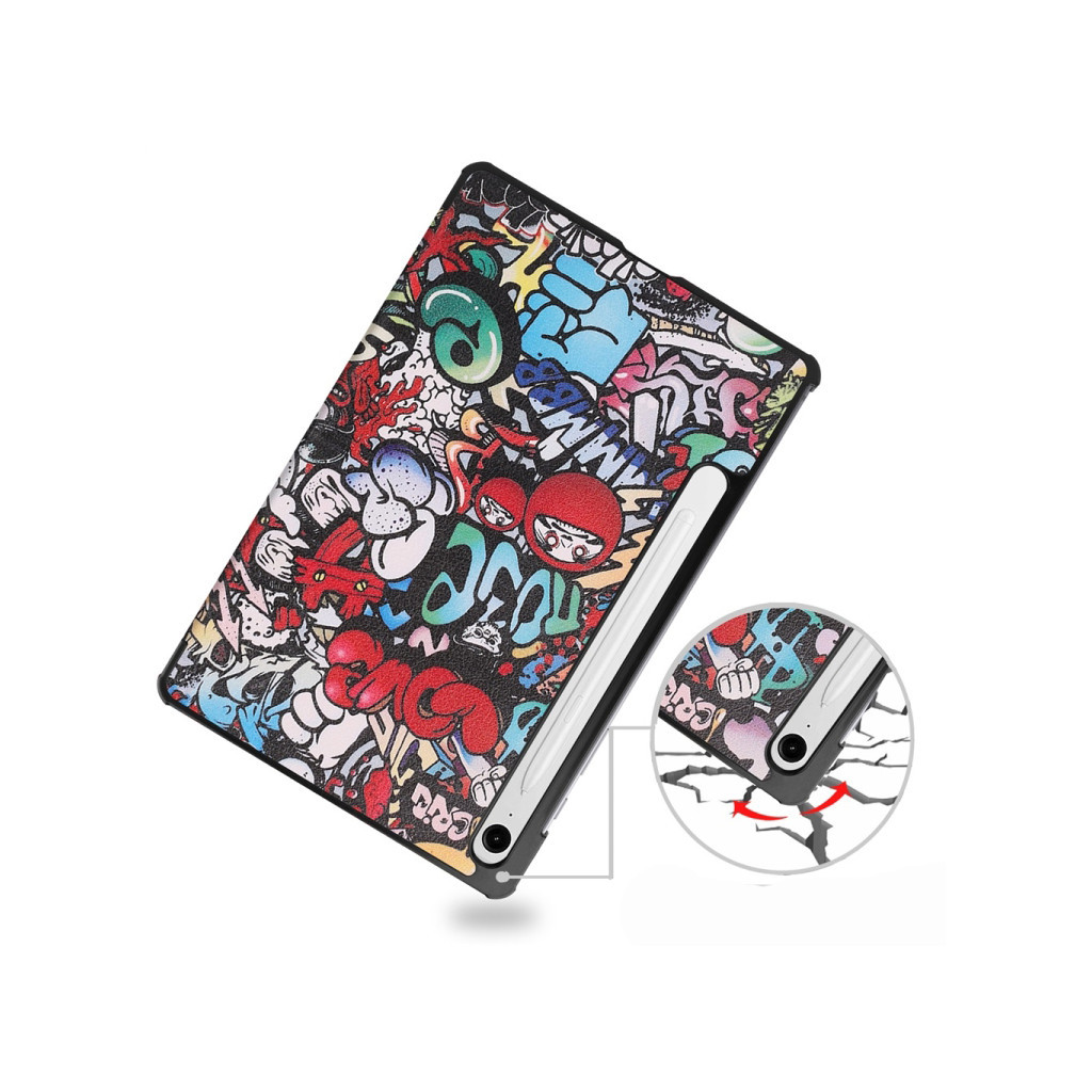 Чохол до планшета BeCover Smart Case Samsung Tab S9 (SM-X710/SM-X716)/S9 FE (SM-X510/SM-X516B) 11.0" Graffiti (710417)