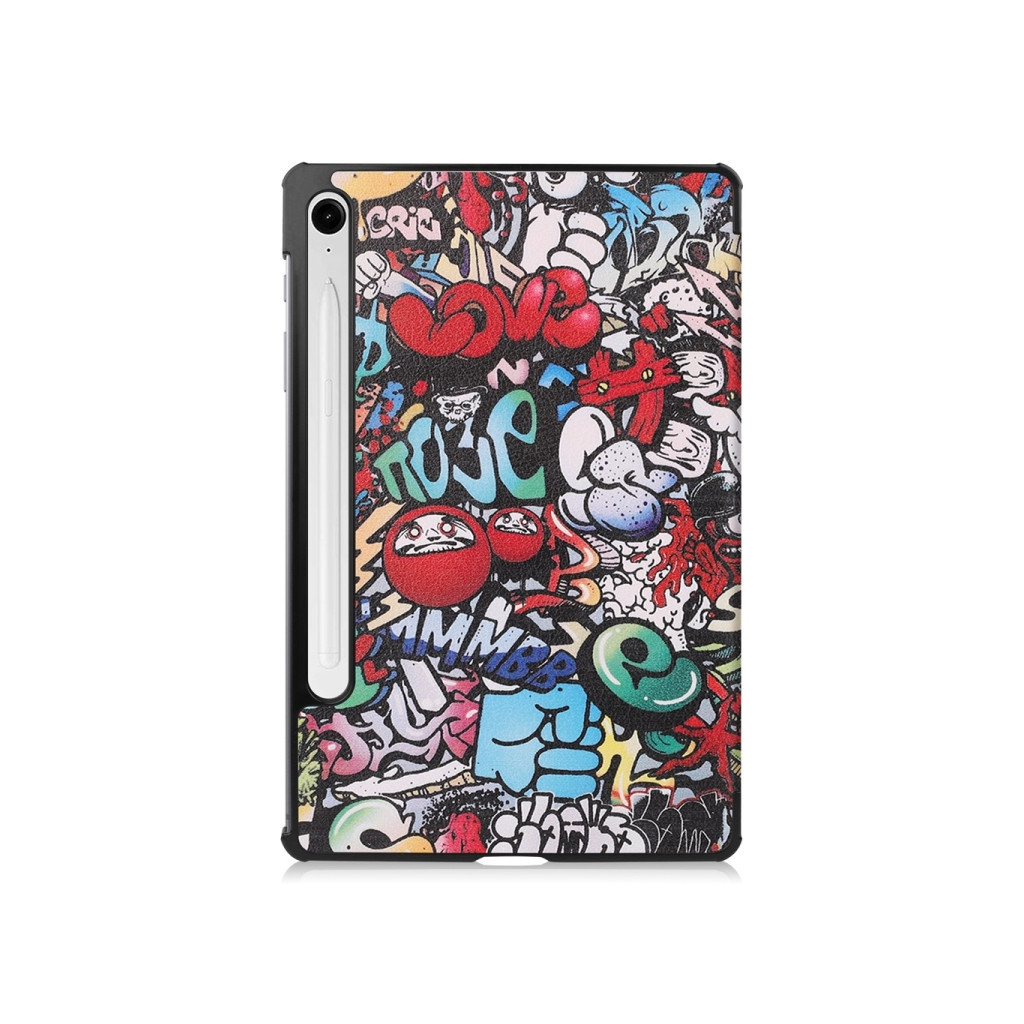 Чохол до планшета BeCover Smart Case Samsung Tab S9 (SM-X710/SM-X716)/S9 FE (SM-X510/SM-X516B) 11.0" Graffiti (710417)