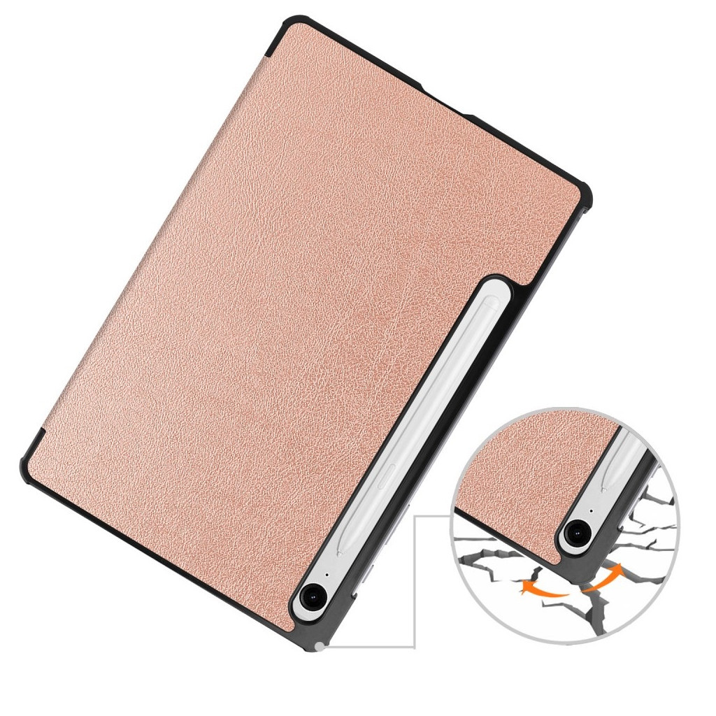 Чохол до планшета BeCover Smart Case Galaxy Tab S9 (SM-X710/SM-X716)/S9 FE (SM-X510/SM-X516B) 11.0" Rose Gold (710413)