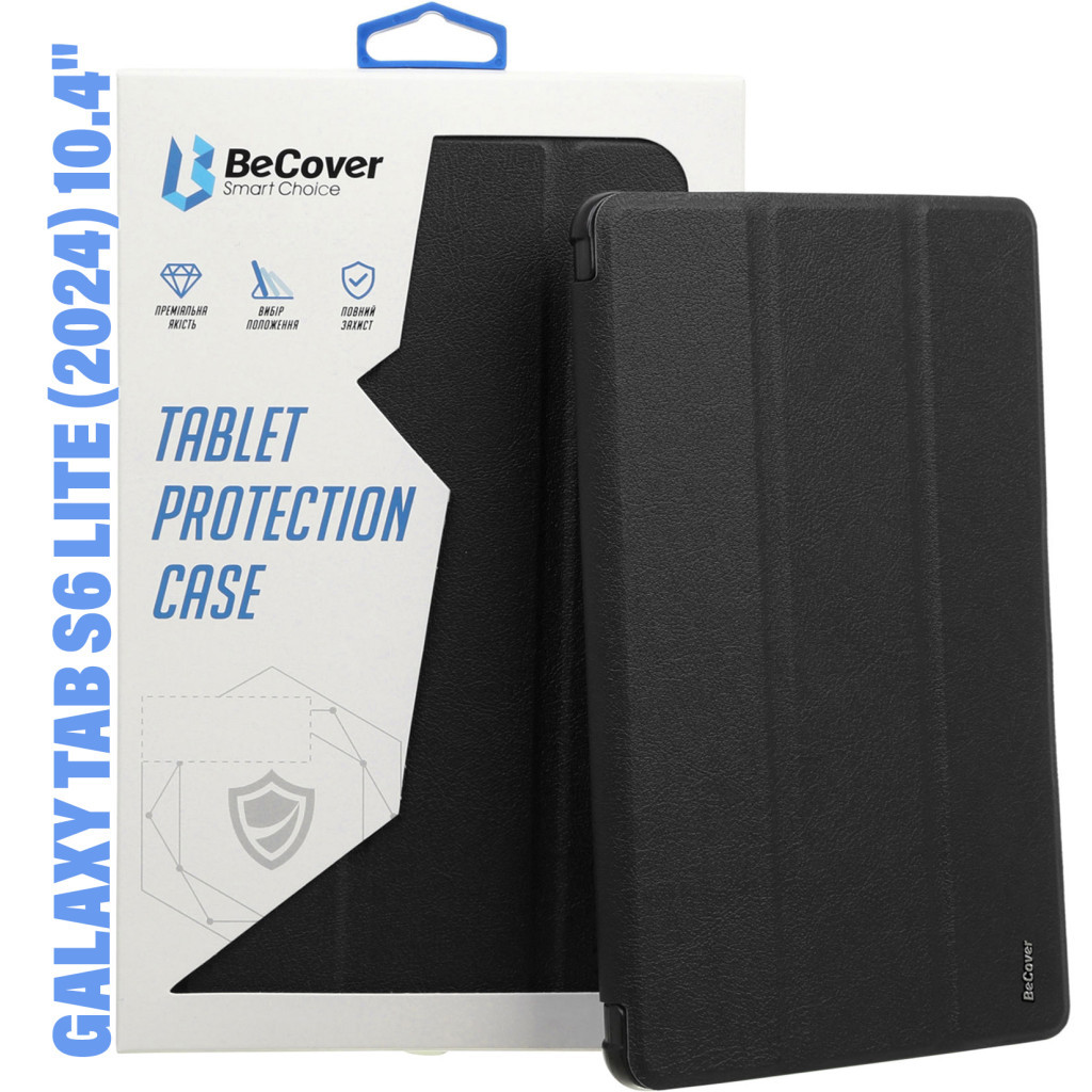 Чохол до планшета BeCover Smart Case Samsung Tab S6 Lite (2024) 10.4" P620/P625/P627 Black (710812)