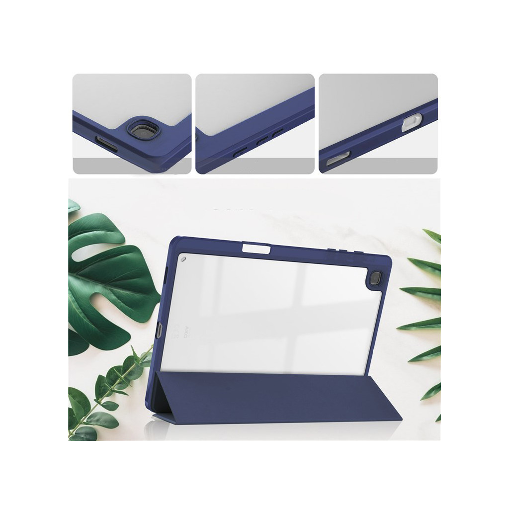 Чохол до планшета BeCover Soft Edge Stylus Mount Samsung Tab S6 Lite (2024) 10.4" P620/P625/P627 Deep Blue (710837)