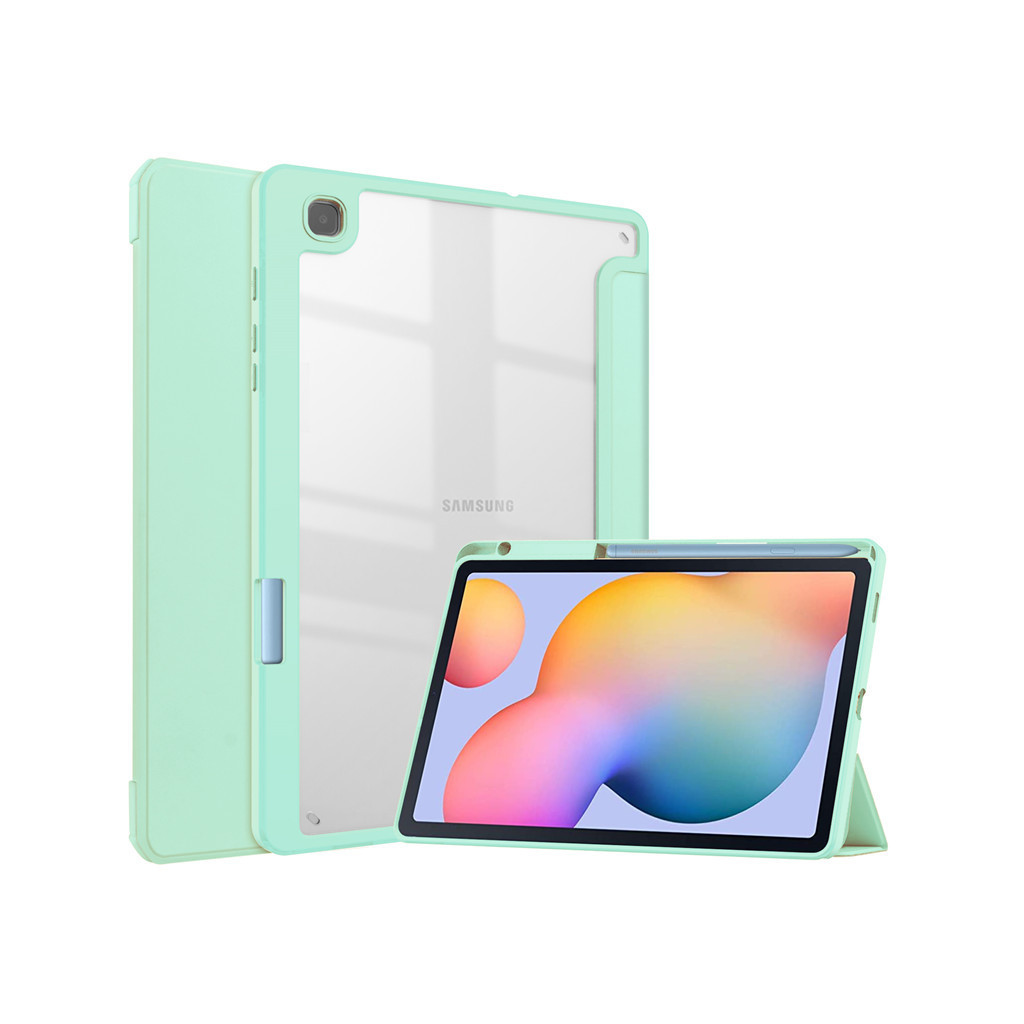 Чохол до планшета BeCover Soft Edge Stylus Mount Samsung Tab S6 Lite (2024) 10.4" P620/P625/P627 Green (710842)