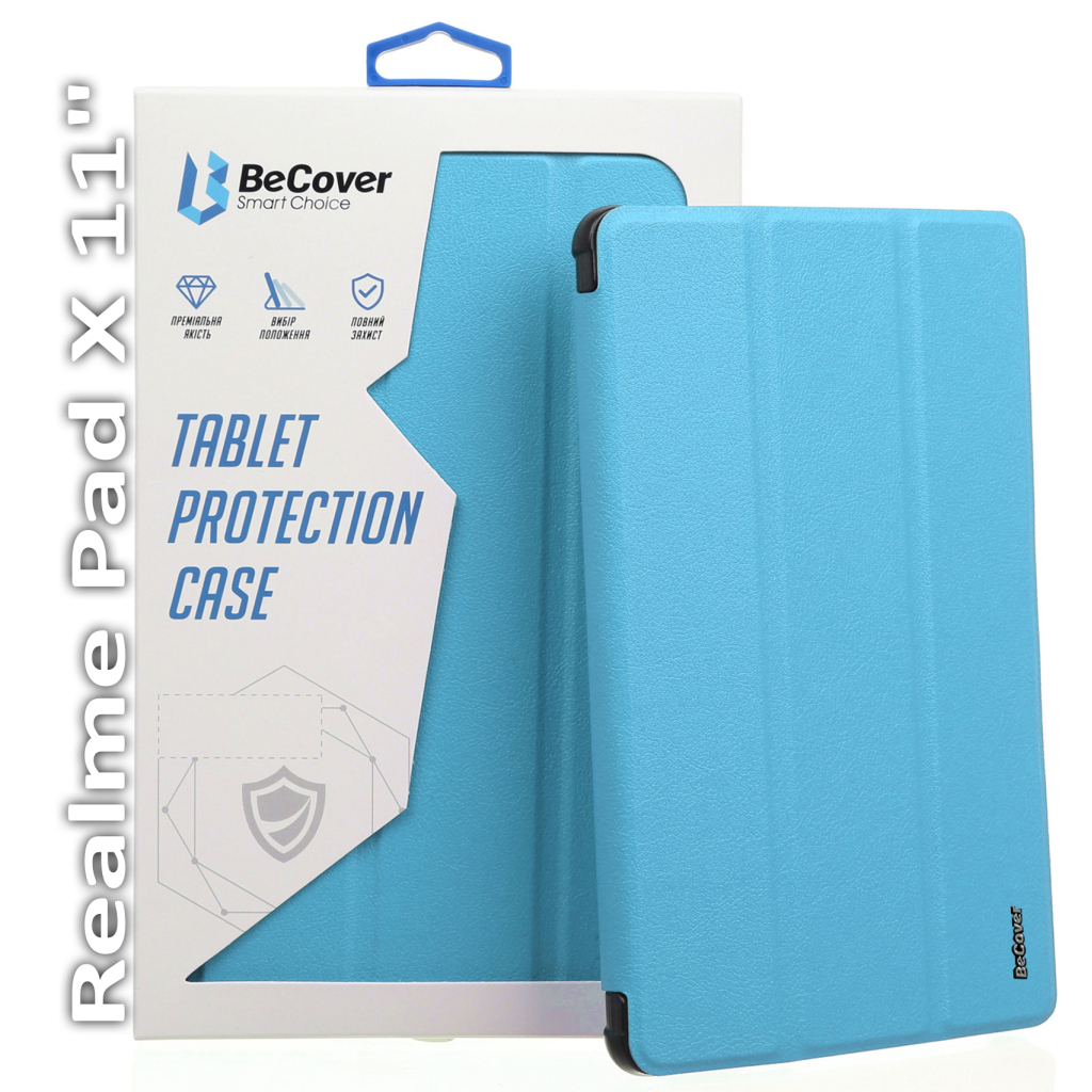 Чохол до планшета BeCover Smart Case Realme Pad X 11" Blue (709604)