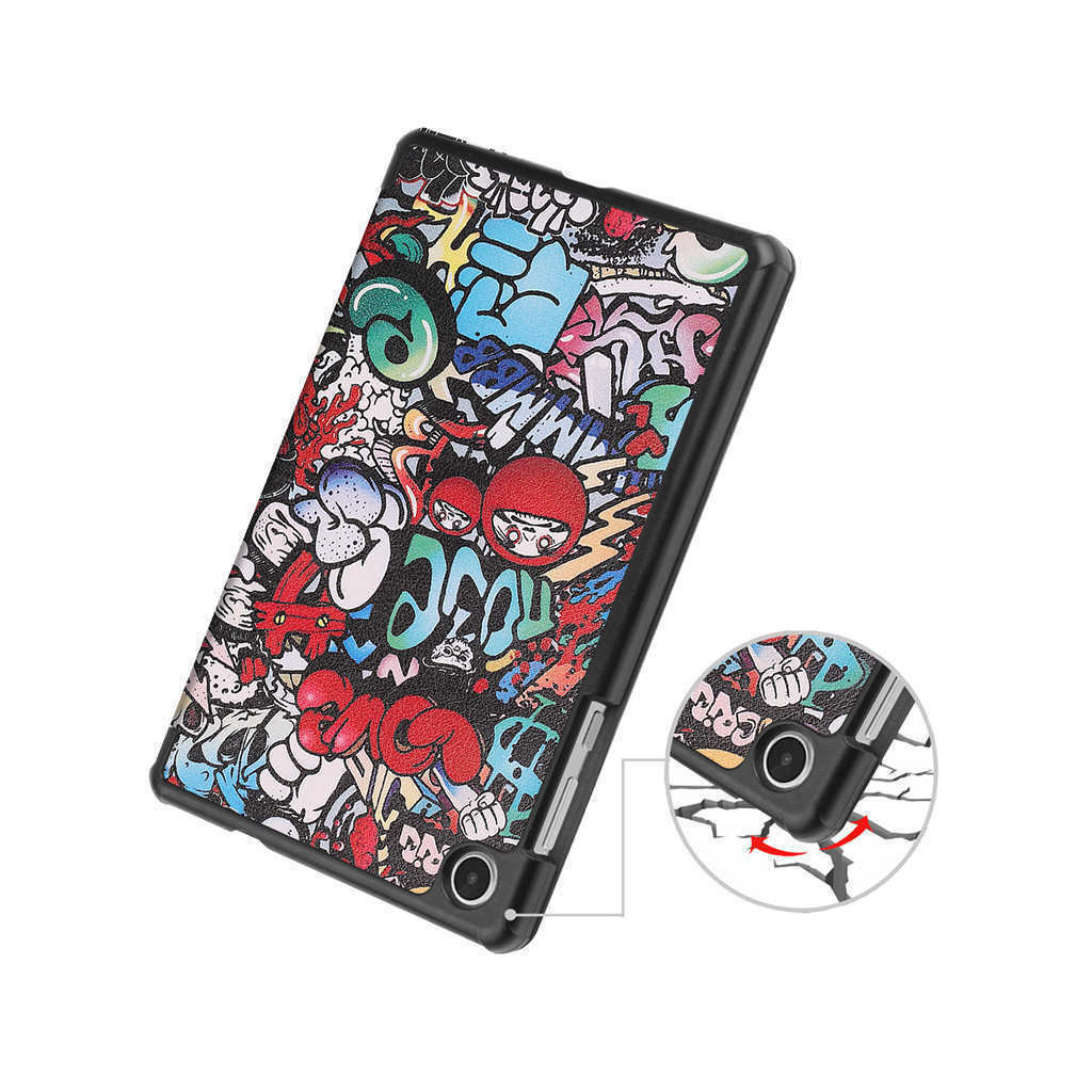 Чохол до планшета BeCover Smart Case Lenovo Tab M8(4rd Gen) TB-300FU 8" Graffiti (709218)