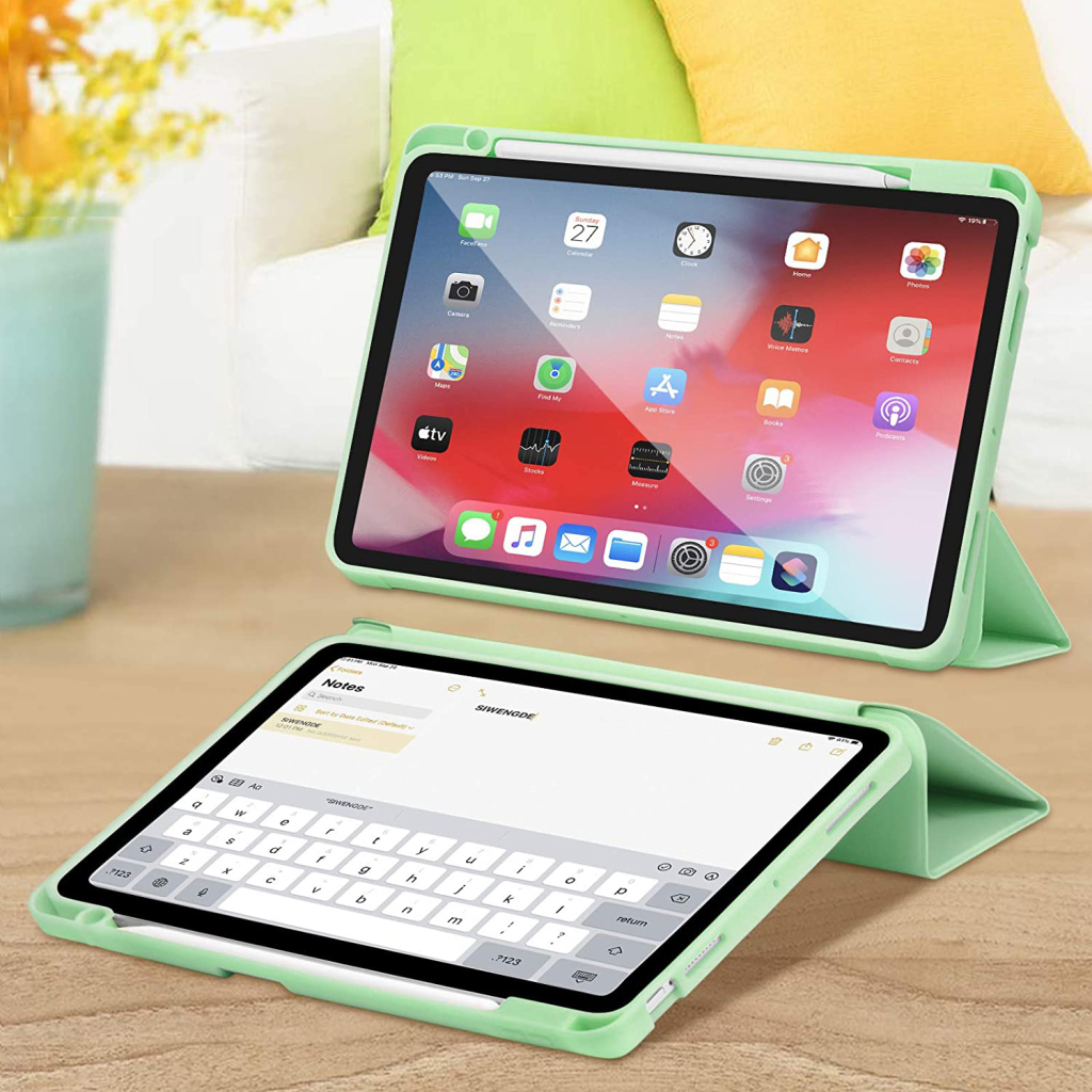 Чохол до планшета BeCover Direct Charge Pen mount Apple Pencil Apple iPad 10.9" 2022 Green (708497)