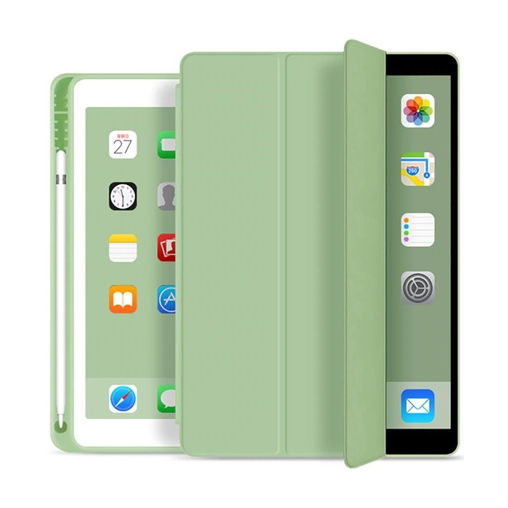 Чохол до планшета BeCover Direct Charge Pen mount Apple Pencil Apple iPad Air 5 (2022) 10.9" Green (708777)