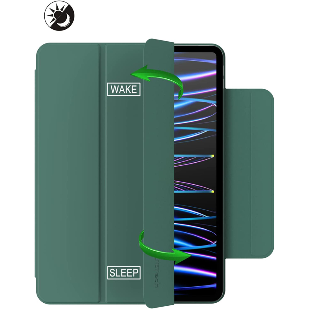 Чохол до планшета BeCover Magnetic Apple iPad 10.9" 2022 Dark Green (708533)