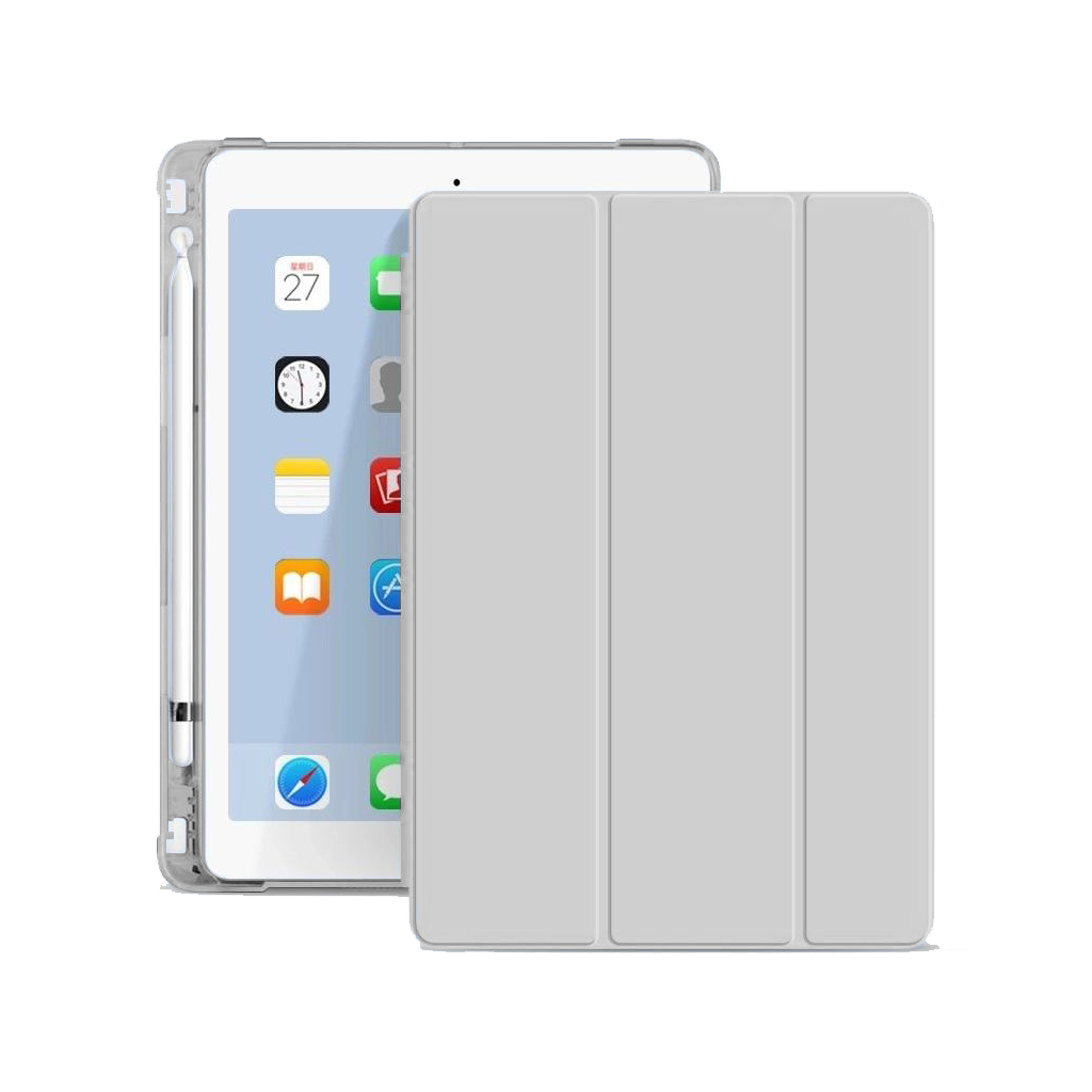 Чохол до планшета BeCover Soft Edge TPU mount Apple Pencil Apple iPad 10.9" 2022 Gray (708491)