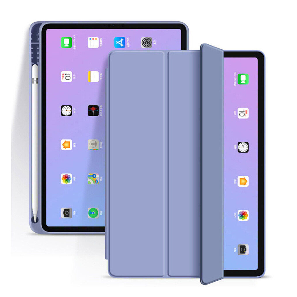 Чохол до планшета BeCover Tri Fold Soft TPU mount Apple Pencil Apple iPad 10.9" 2022 Purple (708463)