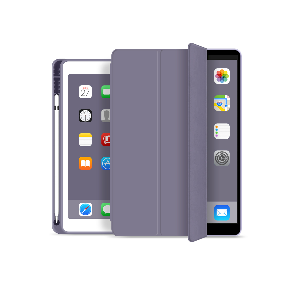 Чохол до планшета BeCover Tri Fold Soft TPU mount Apple Pencil Apple iPad mini 5 Purple (708452)