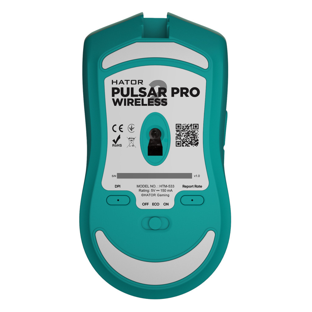 Мишка Hator Pulsar 2 Pro Wireless Mint (HTM-533)
