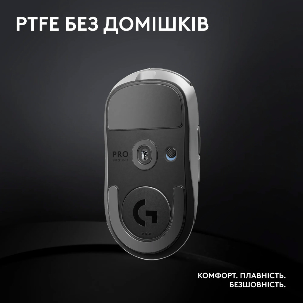 Мишка Logitech G Pro X Superlight 2 Lightspeed Wireless White (910-006638)