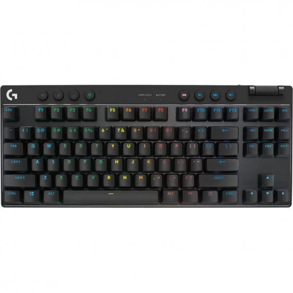 Клавіатура Logitech G PRO X TKL Lightspeed Tactile USB UA Black (920-012136)