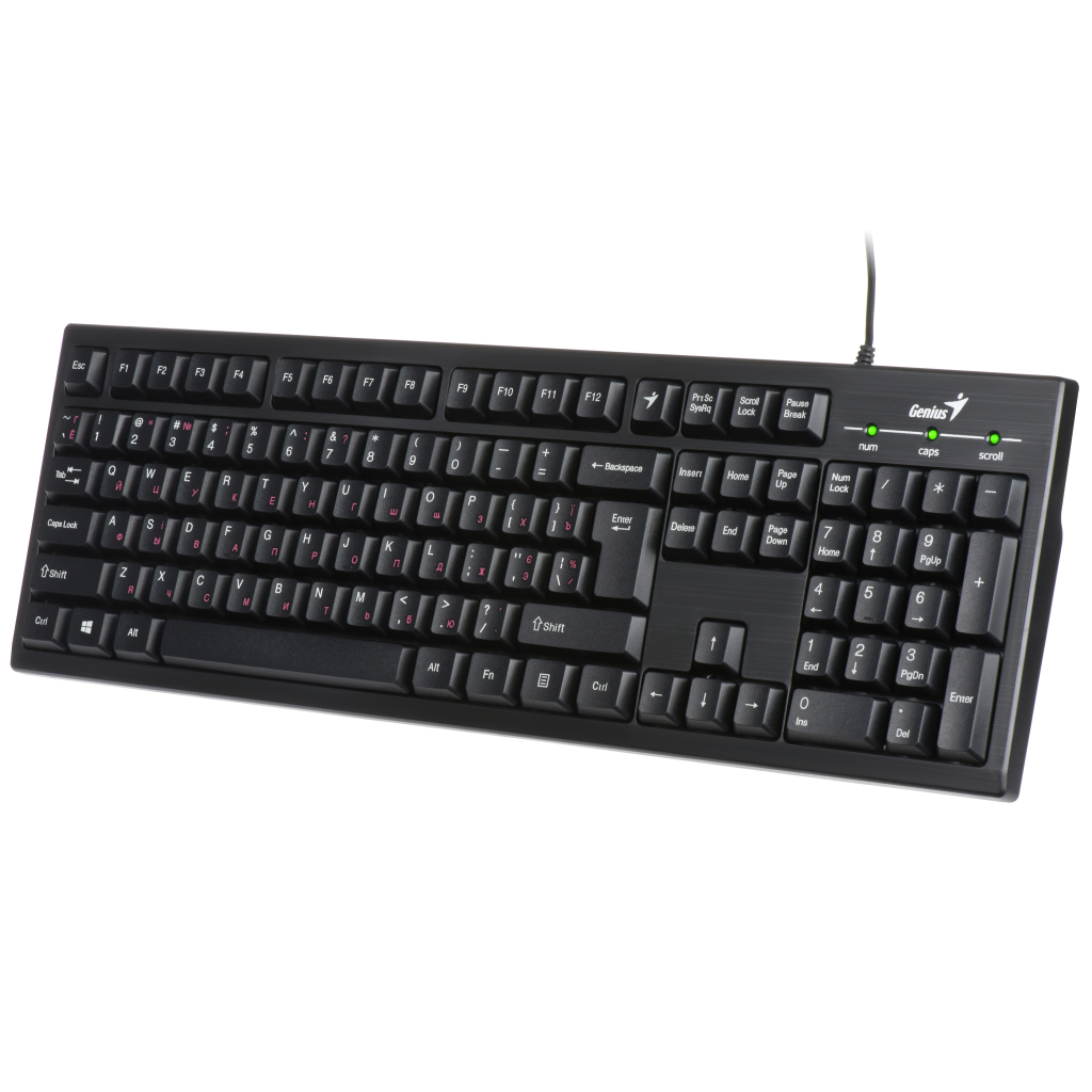 Клавіатура Genius Smart KB-101 USB Black Ukr (31300006410)