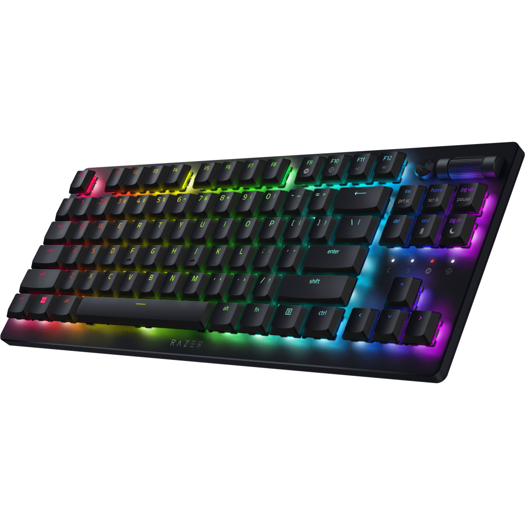 Клавіатура Razer DeathStalker V2 Pro TKL Wireless/Bluetooth Red Switch Black (RZ03-04370800-R3R1)